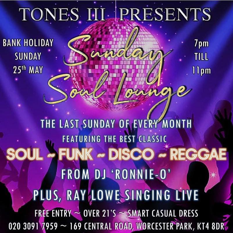 Sunday Soul Lounge - 25-5-25