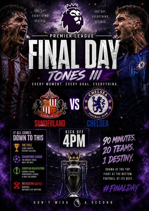 Final Day - Sunderland v Chelsea